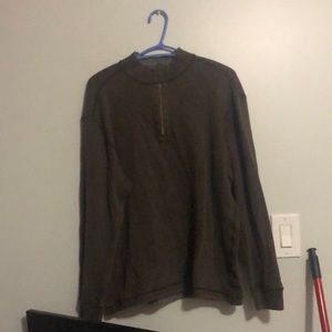 Brown turtleneck